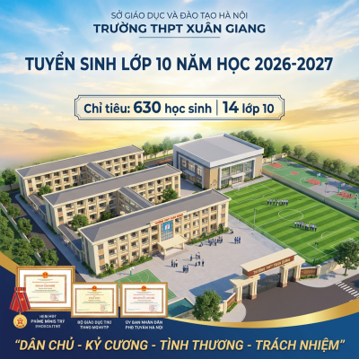 Chỉ tiêu tuyển sinh vào lớp 10 năm học 2026-2027